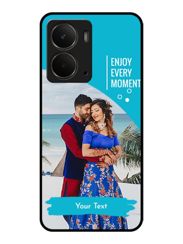 Custom Realme P3 5G Custom Metal Phone CaseAbstract Flower Design