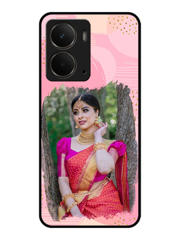 Custom Realme P3 5G Custom Metal Phone CasePink Pattern Design