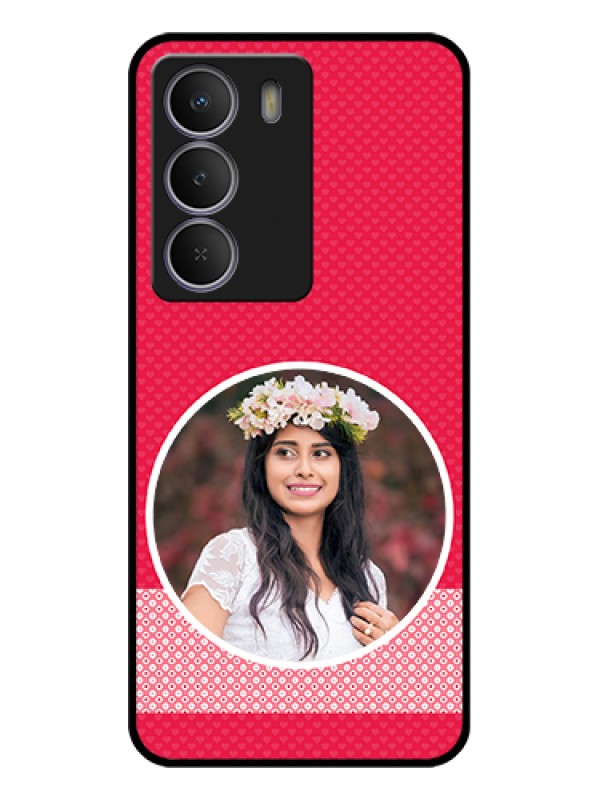 Custom Realme P3 Lite 5G Custom Metal Phone Case - Pink Color Pattern Design