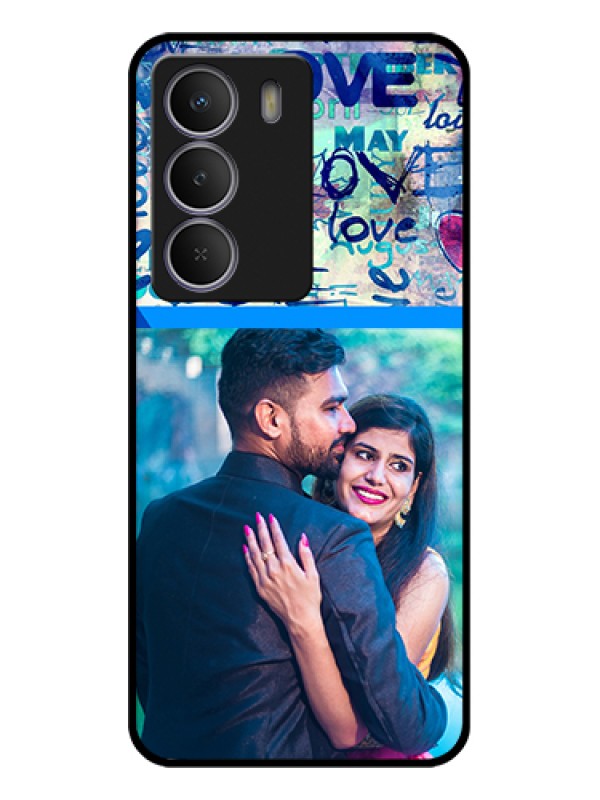 Custom Realme P3 Lite 5G Custom Metal Phone Case - Colorful Love Design