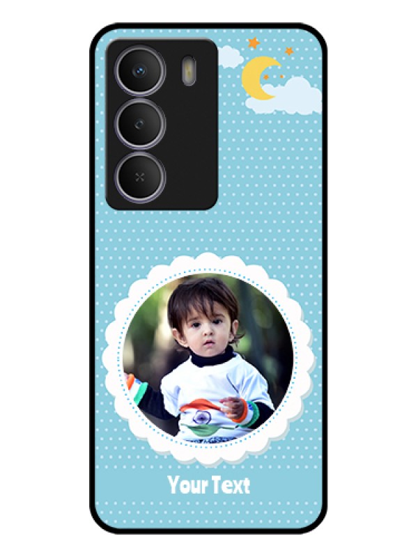 Custom Realme P3 Lite 5G Custom Metal Phone Case - Violet Pattern Design
