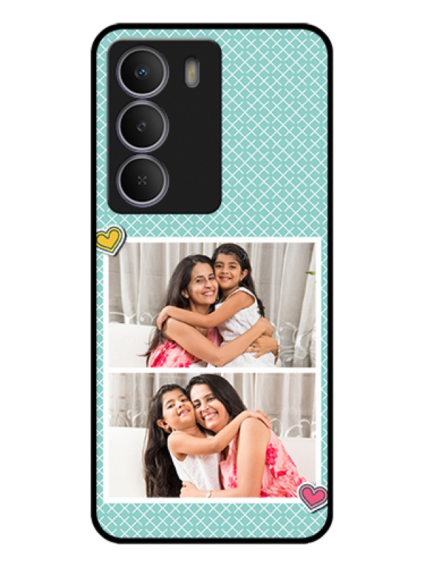 Custom Realme P3 Lite 5G Custom Metal Phone Case - 2 Image Holder With Pattern Design