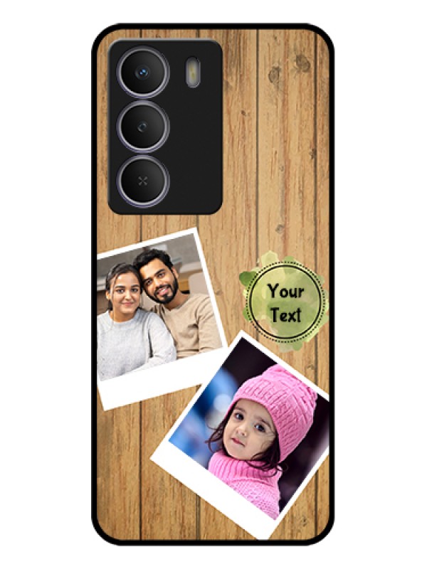 Custom Realme P3 Lite 5G Custom Metal Phone Case - Wooden Texture Design