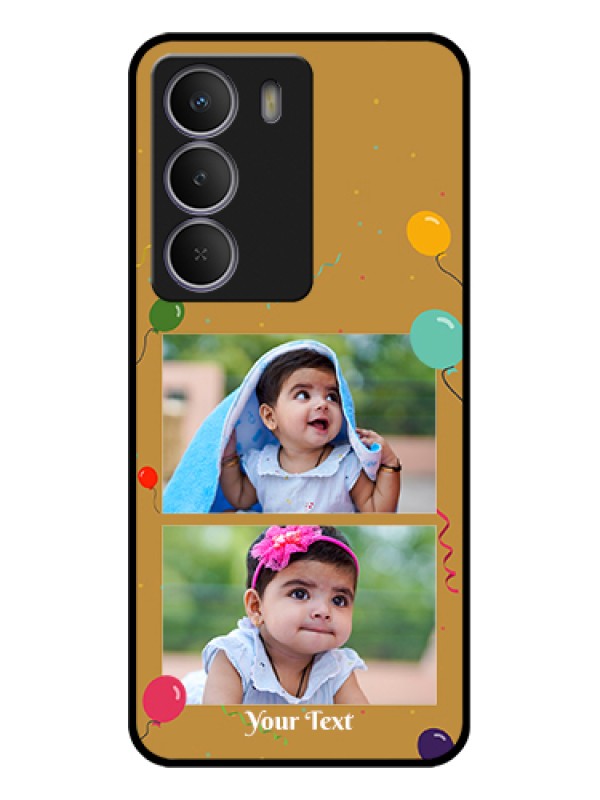 Custom Realme P3 Lite 5G Custom Metal Phone Case - Image Holder With Birthday Celebrations Design
