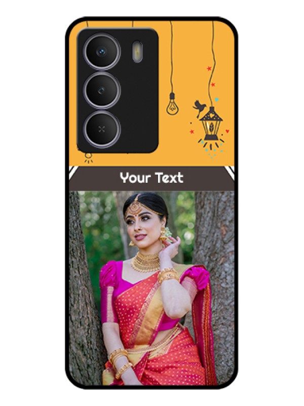 Custom Realme P3 Lite 5G Custom Metal Phone Case - With Family Picture And Icons