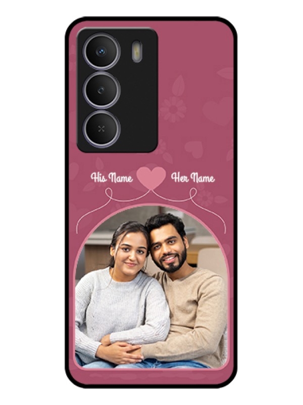 Custom Realme P3 Lite 5G Custom Metal Phone Case - Love Floral Design