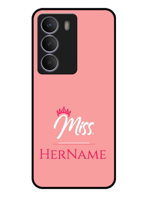 Custom Realme P3 Lite 5G Custom Metal Phone Case - Mrs With Name Design
