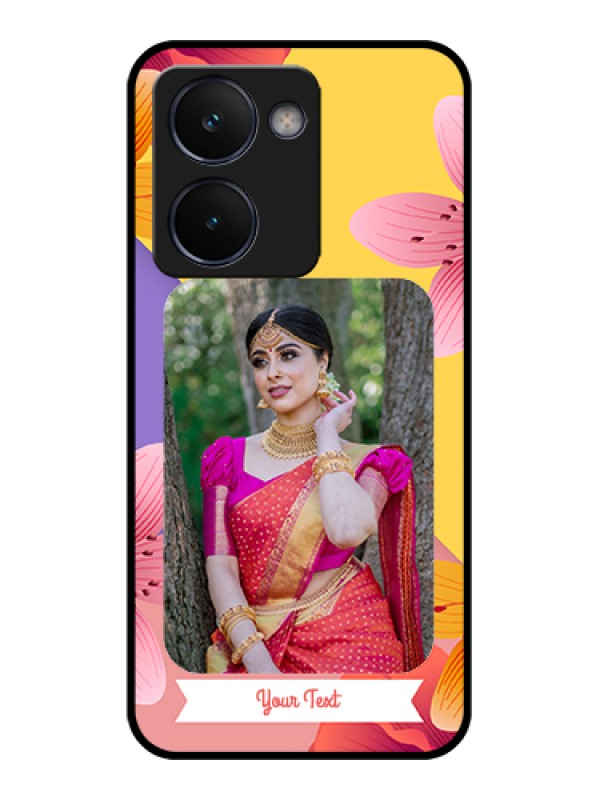 Custom Realme P3 Ultra 5G Custom Metal Phone Case - 3 Image With Vintage Floral Design