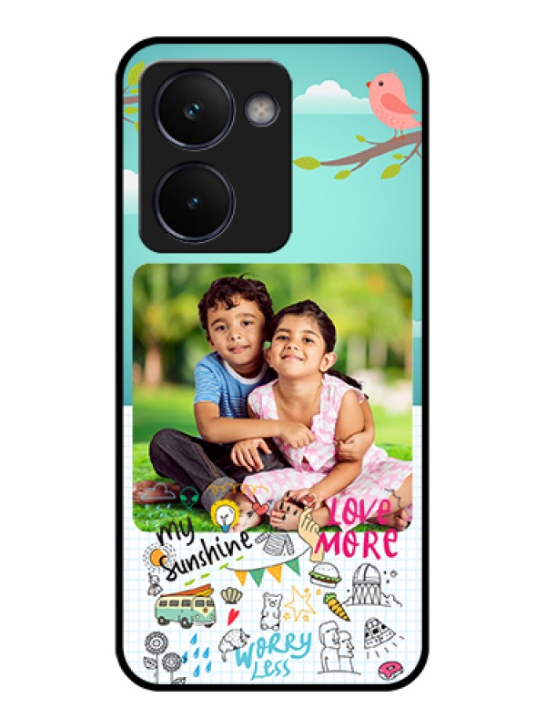 Custom Realme P3 Ultra 5G Custom Metal Phone Case - Doodle Love Design