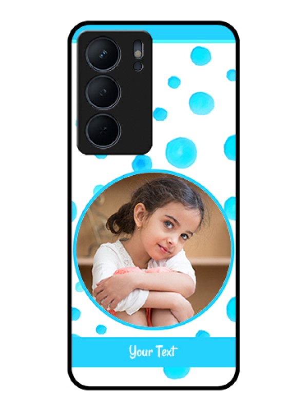 Custom Realme P3x 5G Custom Metal Phone CaseRed Ribbon Frame Design
