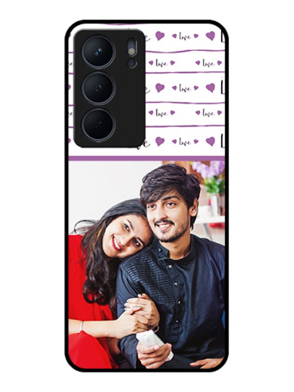 Custom Realme P3x 5G Custom Metal Phone CaseLove Doodle Design