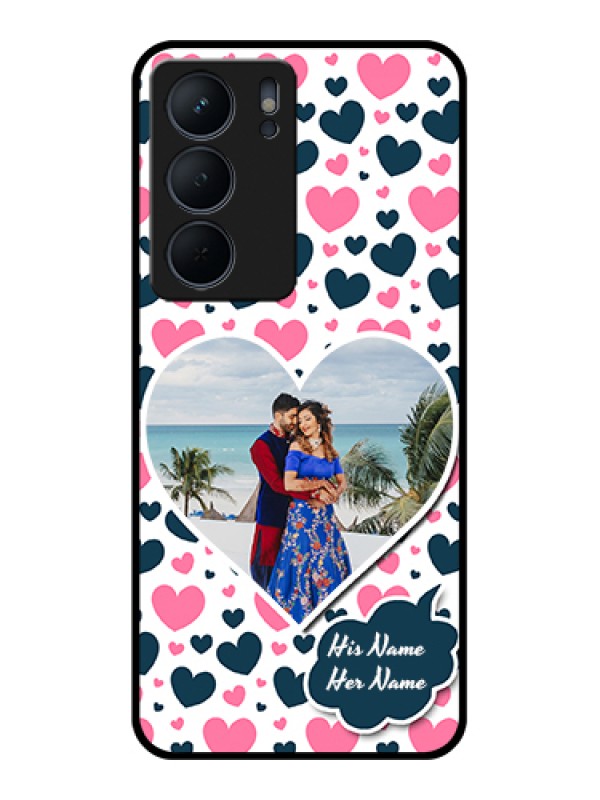 Custom Realme P3x 5G Custom Metal Phone CaseLove Doodle Art Design