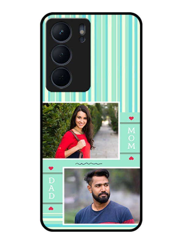 Custom Realme P3x 5G Custom Metal Phone CaseMulti - Colour Stripes Design