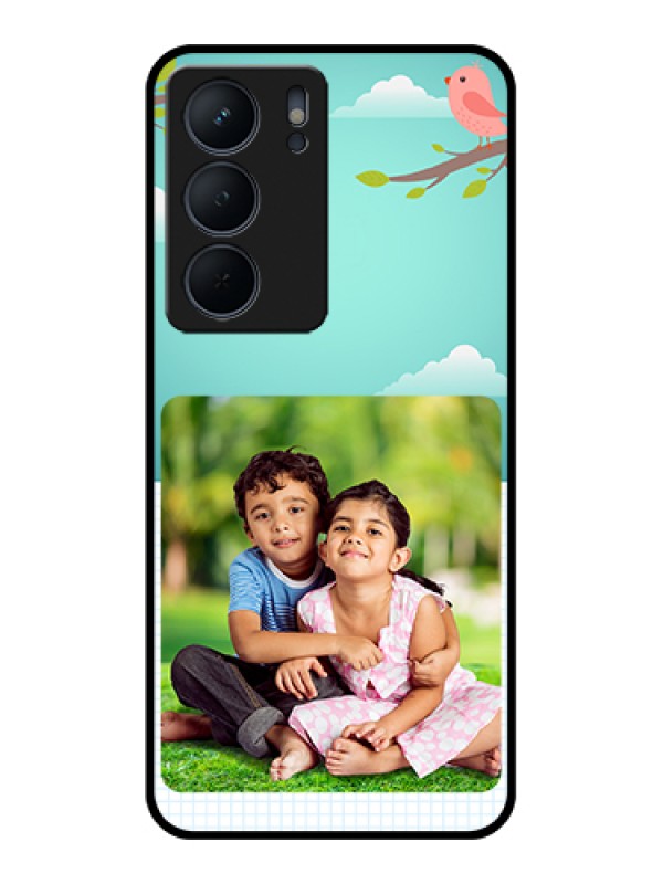 Custom Realme P3x 5G Custom Metal Phone CaseRed Custom Year Of Birth Design