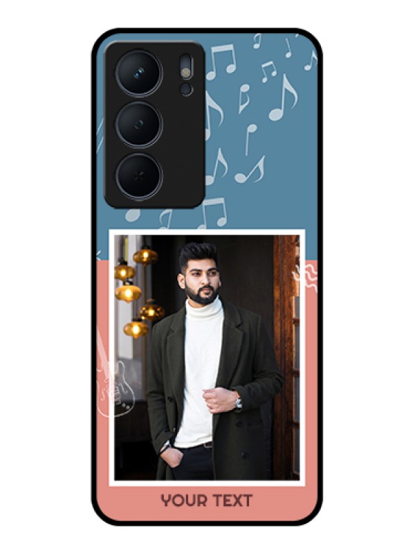 Custom Realme P3x 5G Custom Metal Phone Case - With Color Musical Note Design