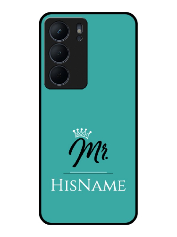 Custom Realme P3x 5G Custom Metal Phone Case - Mr With Name Design