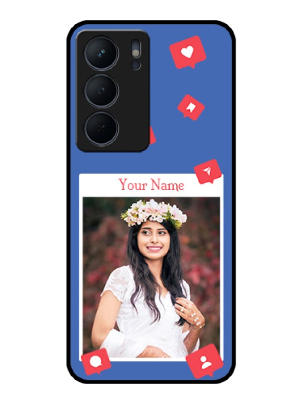 Custom Realme P3x 5G Custom Metal Phone Case - Like Share And Comment Design