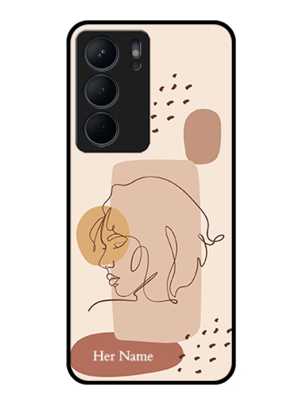 Custom Realme P3x 5G Custom Metal Phone CaseWhite Dotted Design