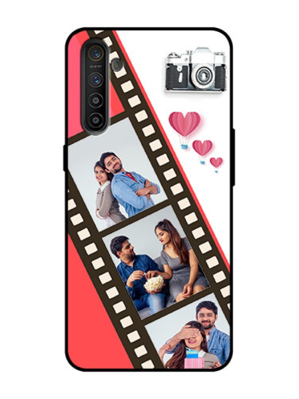 Custom Realme XT Custom Metal Phone Case - 3 Image Holder With Film Reel