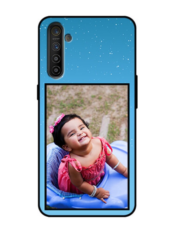 Custom Realme XT Custom Metal Phone Case - Wave Pattern Colorful Design