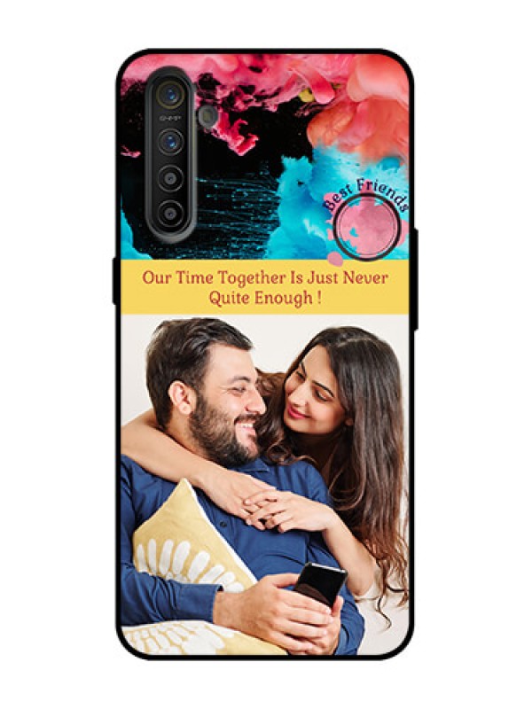 Custom Realme XT Custom Metal Phone Case - Quote With Acrylic Painting Design