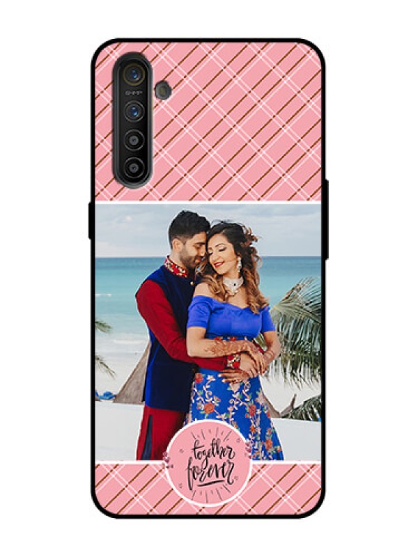 Custom Realme XT Custom Metal Phone Case - Together Forever Design