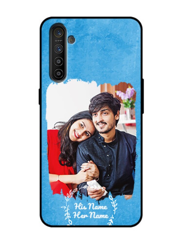 Custom Realme XT Custom Metal Phone Case - Blue Color Vintage Design