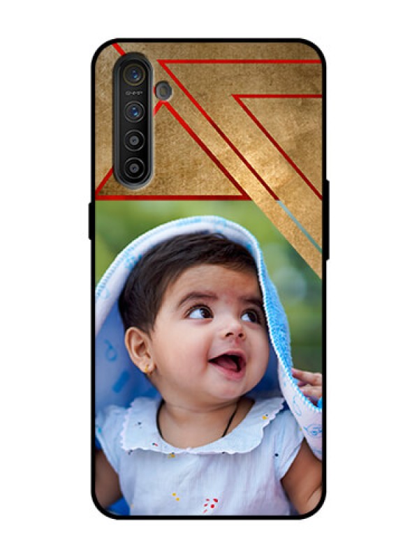 Custom Realme XT Custom Metal Phone Case - Gradient Abstract Texture Design