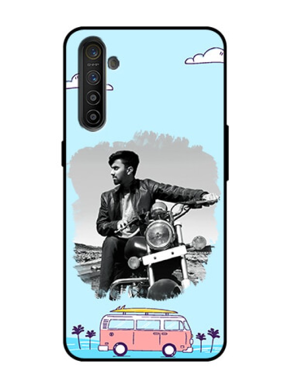 Custom Realme XT Custom Metal Phone Case - Travel and Adventure Design