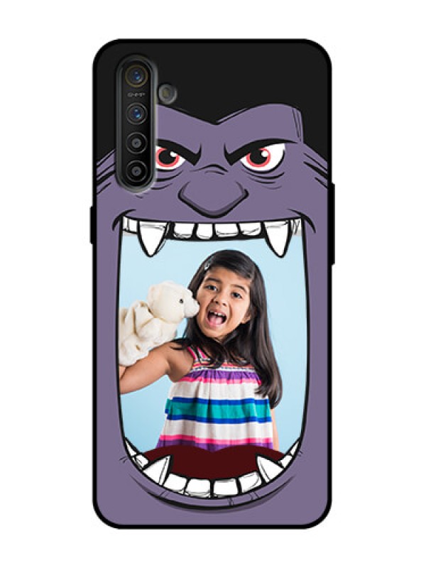 Custom Realme XT Custom Metal Phone Case - Angry Monster Design