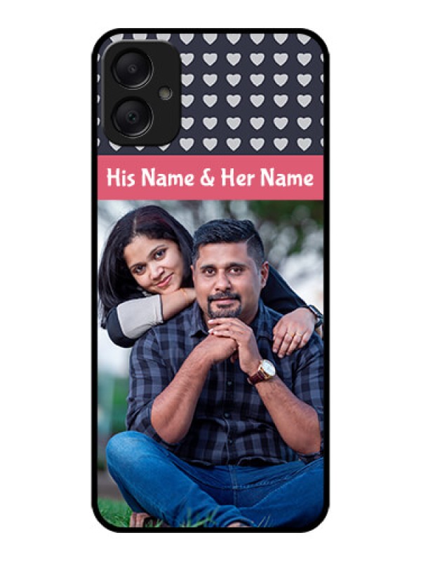 Custom Galaxy A05 Custom Metal Phone CaseLove Symbols Design