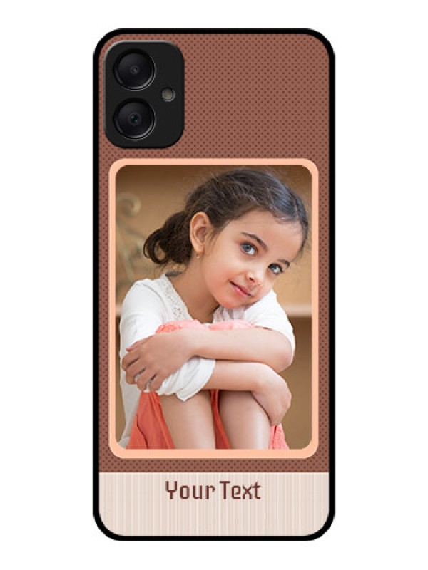 Custom Galaxy A05 Custom Metal Phone CaseSimple Pic Upload Design