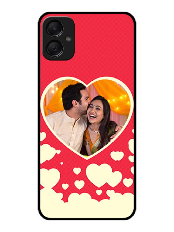 Custom Galaxy A05 Custom Metal Phone CaseLove Symbols Phone Cover Design