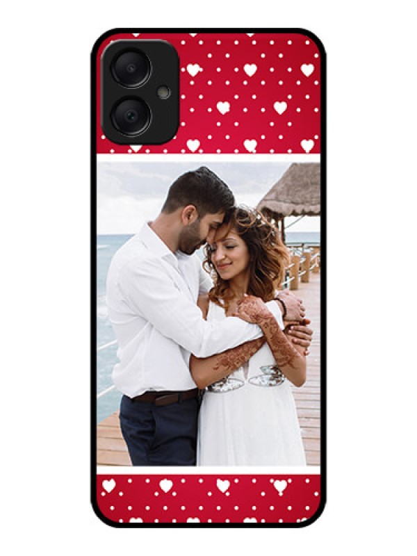 Custom Galaxy A05 Custom Metal Phone CaseHearts Mobile Case Design