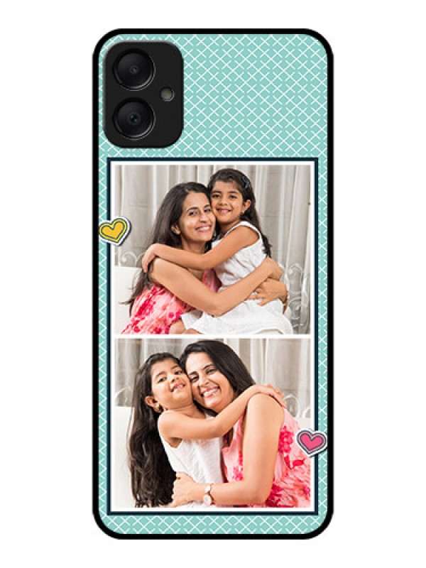 Custom Galaxy A05 Custom Metal Phone Case2 Image Holder With Pattern Design
