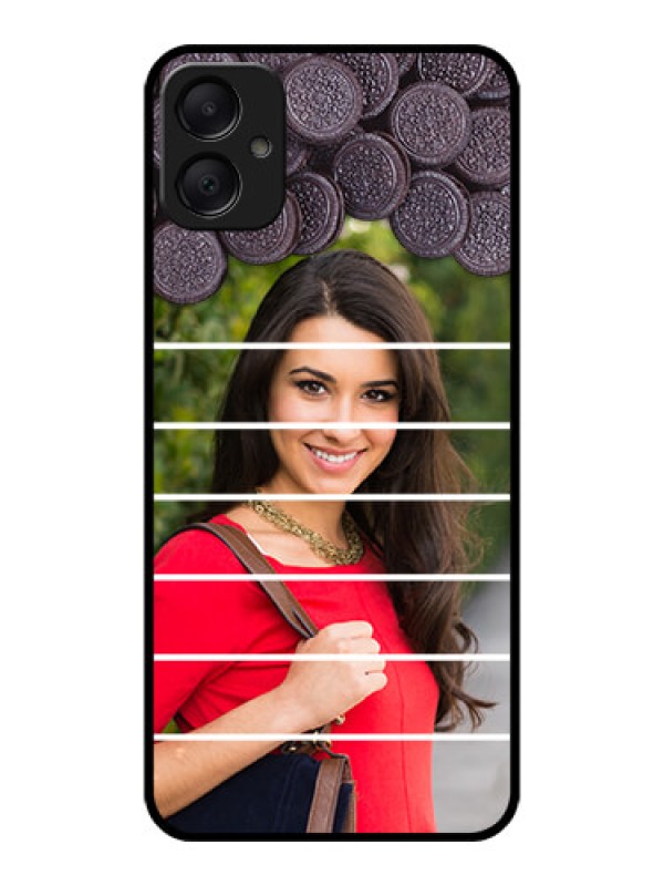 Custom Galaxy A05 Custom Metal Phone CaseWith Oreo Biscuit Design