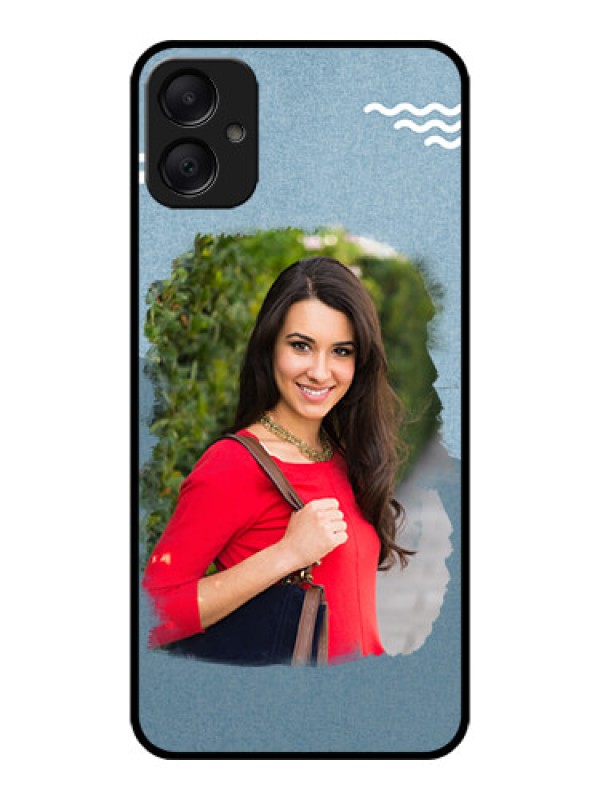 Custom Galaxy A05 Custom Metal Phone CaseGrunge Line Art Design