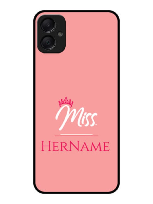 Custom Galaxy A05 Custom Metal Phone CaseMrs With Name Design