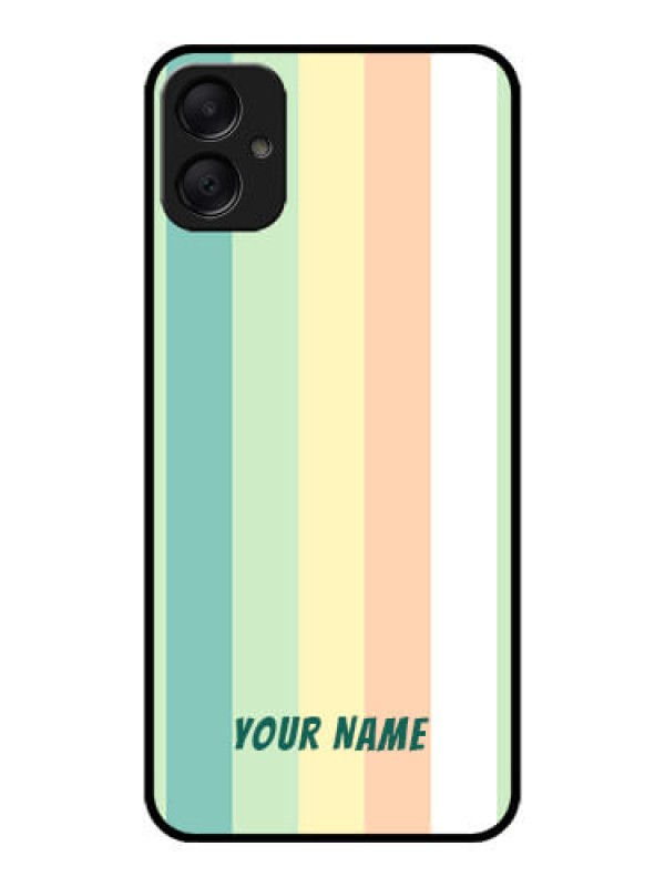 Custom Galaxy A05 Custom Metal Phone CaseMulti - Colour Stripes Design