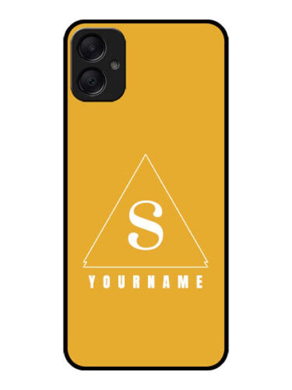 Custom Galaxy A05 Custom Metal Phone CaseSimple Triangle Design