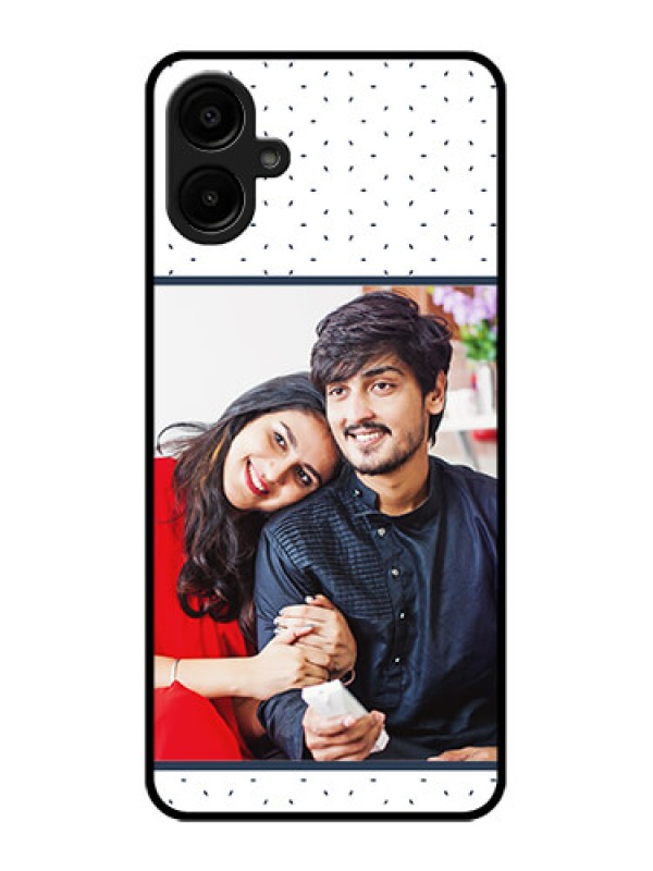 Custom Galaxy A06 Custom Metal Phone CasePremium Dot Design