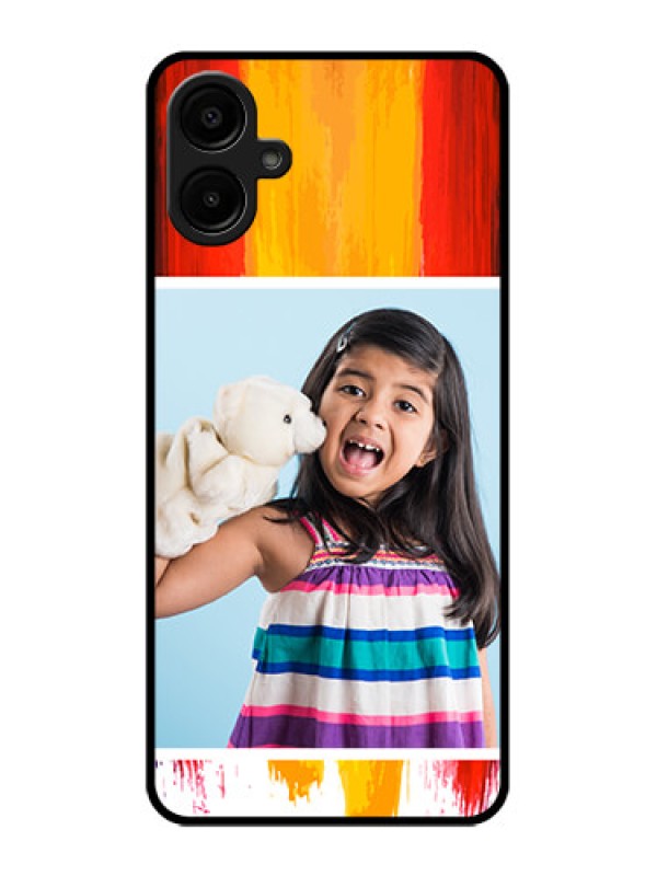 Custom Galaxy A06 Custom Metal Phone CaseMulti Color Design