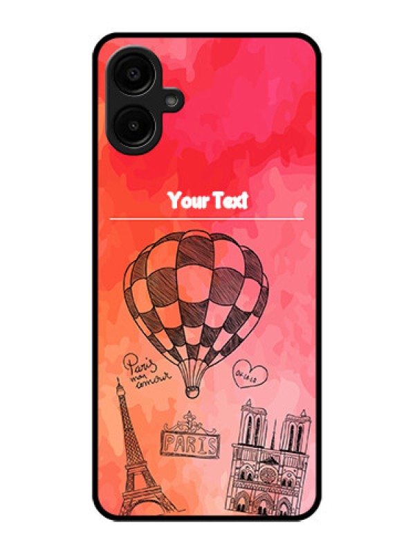 Custom Galaxy A06 Custom Metal Phone CaseParis Theme Design