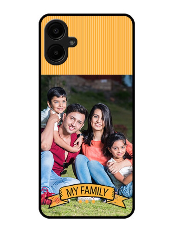 Custom Galaxy A06 Custom Metal Phone CaseMy Family Design