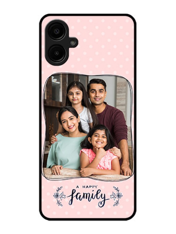 Custom Galaxy A06 Custom Metal Phone CaseFamily With Dots Design