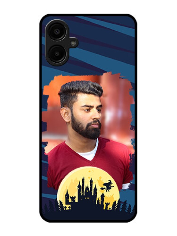 Custom Galaxy A06 Custom Metal Phone CaseHalloween Witch Design
