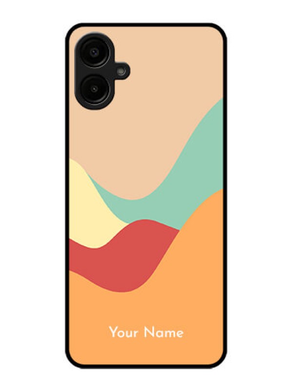 Custom Galaxy A06 Custom Metal Phone CaseOcean Waves Multi - Colour Design