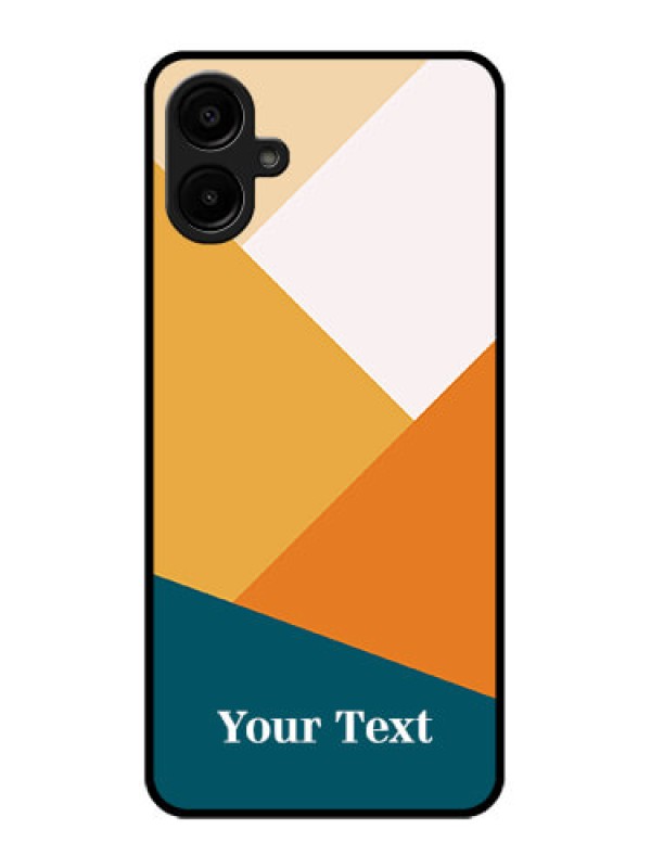 Custom Galaxy A06 Custom Metal Phone CaseStacked Multi - Colour Design