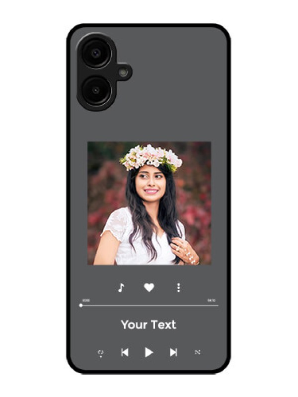 Custom Galaxy A06 Custom Metal Phone CasePlay The Music Design