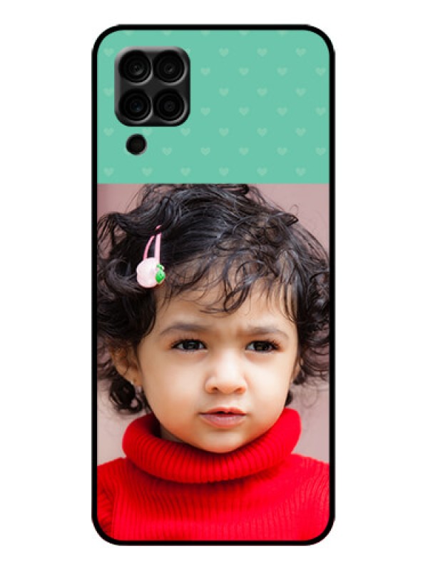 Custom Galaxy A12 Custom Metal Phone Case - Lovers Picture Design